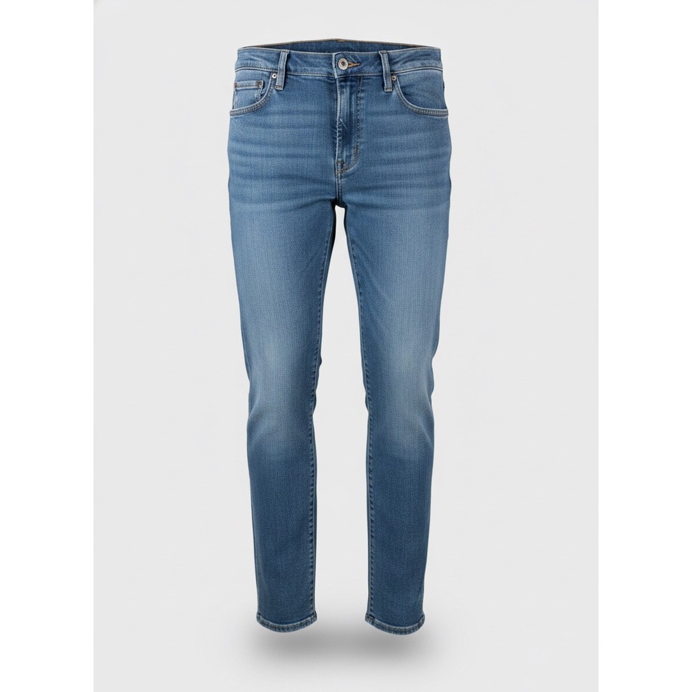 Banana Republic Mens Slim Fit Standard Jean Medium Wash Blue Denim 32W 30L